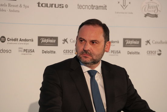 Acting Development Minister José Luís Ábalos at an event in June 2019 (Albert Lijarcio/ACN)